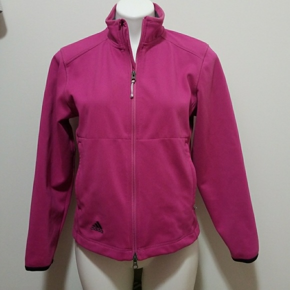 magenta adidas jacket